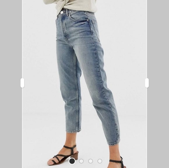 ASOS Design High Rise Straight Leg sz 26 Topshop - Picture 1 of 4